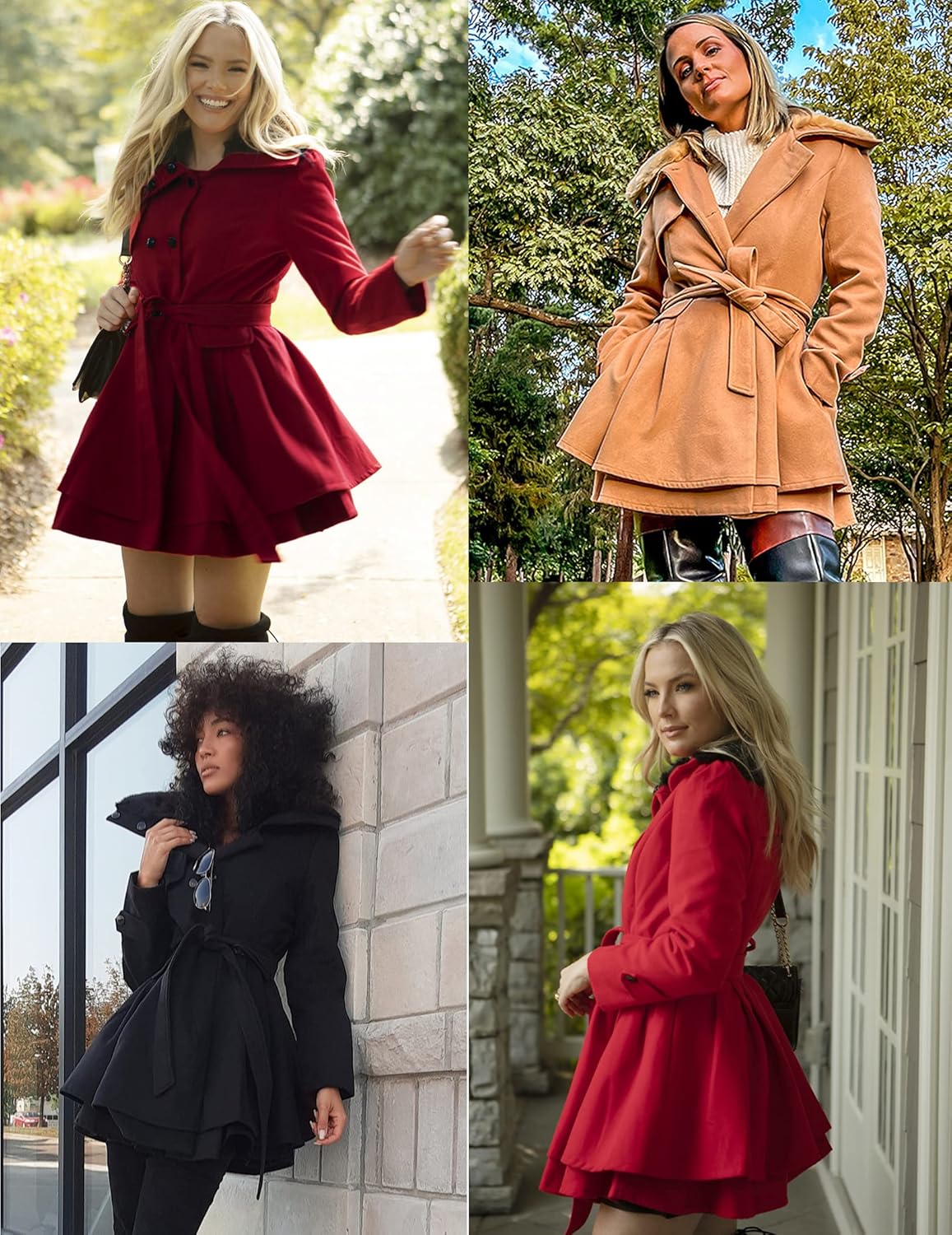 Abitino/Trench Leggero con Pelliccia